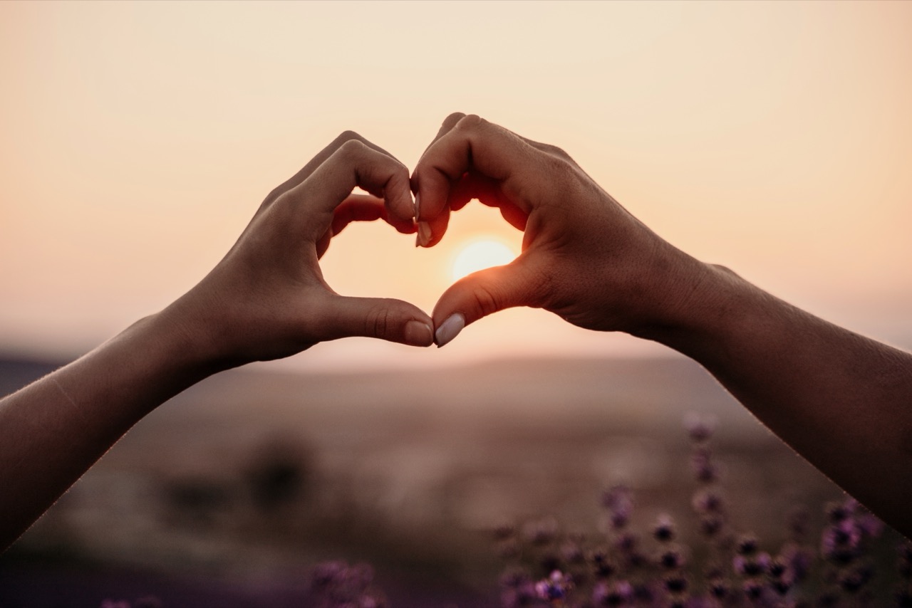 Sunset Hearts
