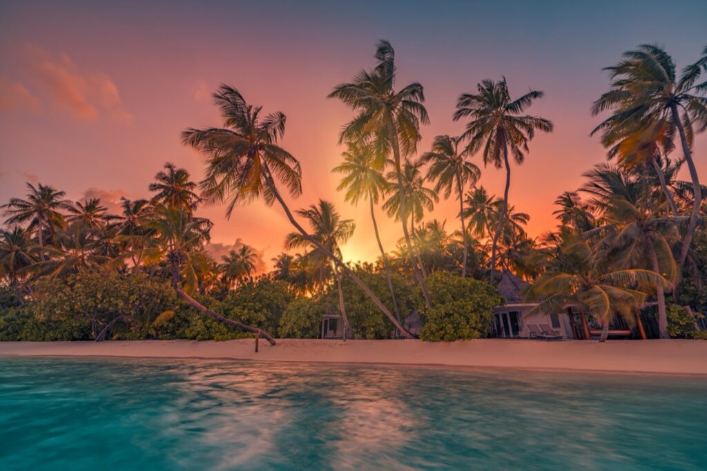 Paradise at Sunset