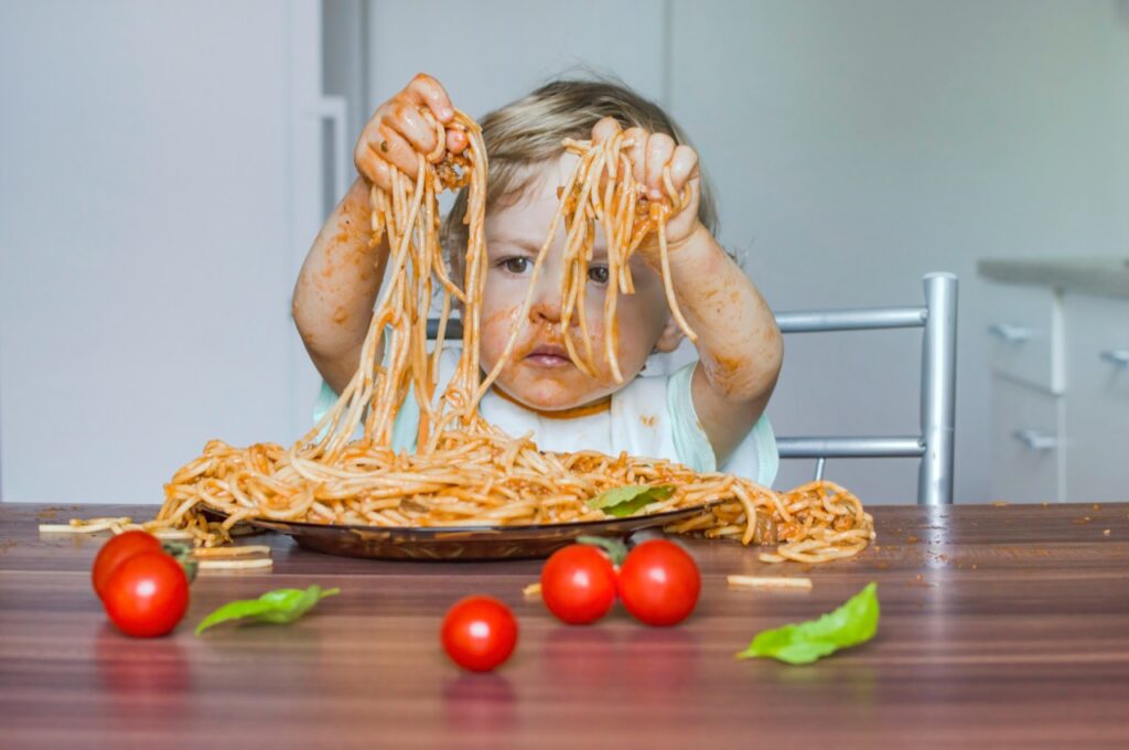 Messy Spaghetti Adventure